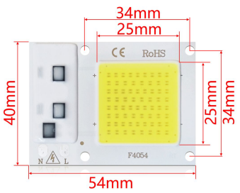 F4054 LED Chip10W 20W 30W AC 220V 110v Smart COB lamp Bead No Need Driver for Flood Light Spotlight Outdoor Chip Lamp DIY Lighting