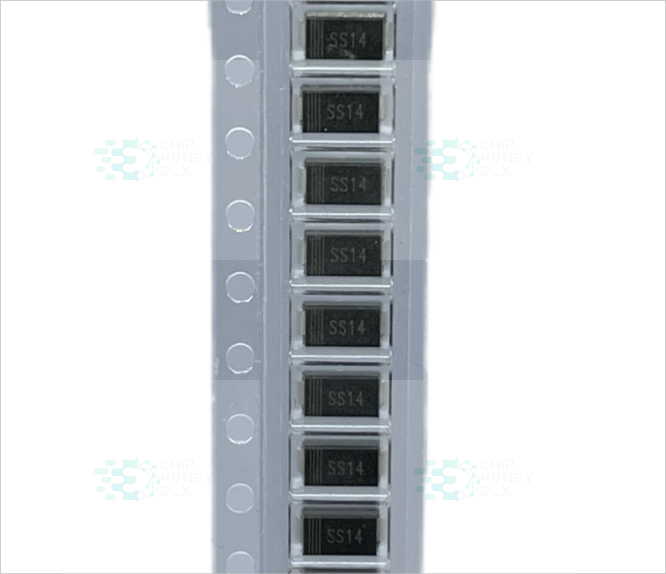 100pcs/lot sma 1N5819 SMD IN5819 1A 40V do-214ac Schottky diode ss14 SS14