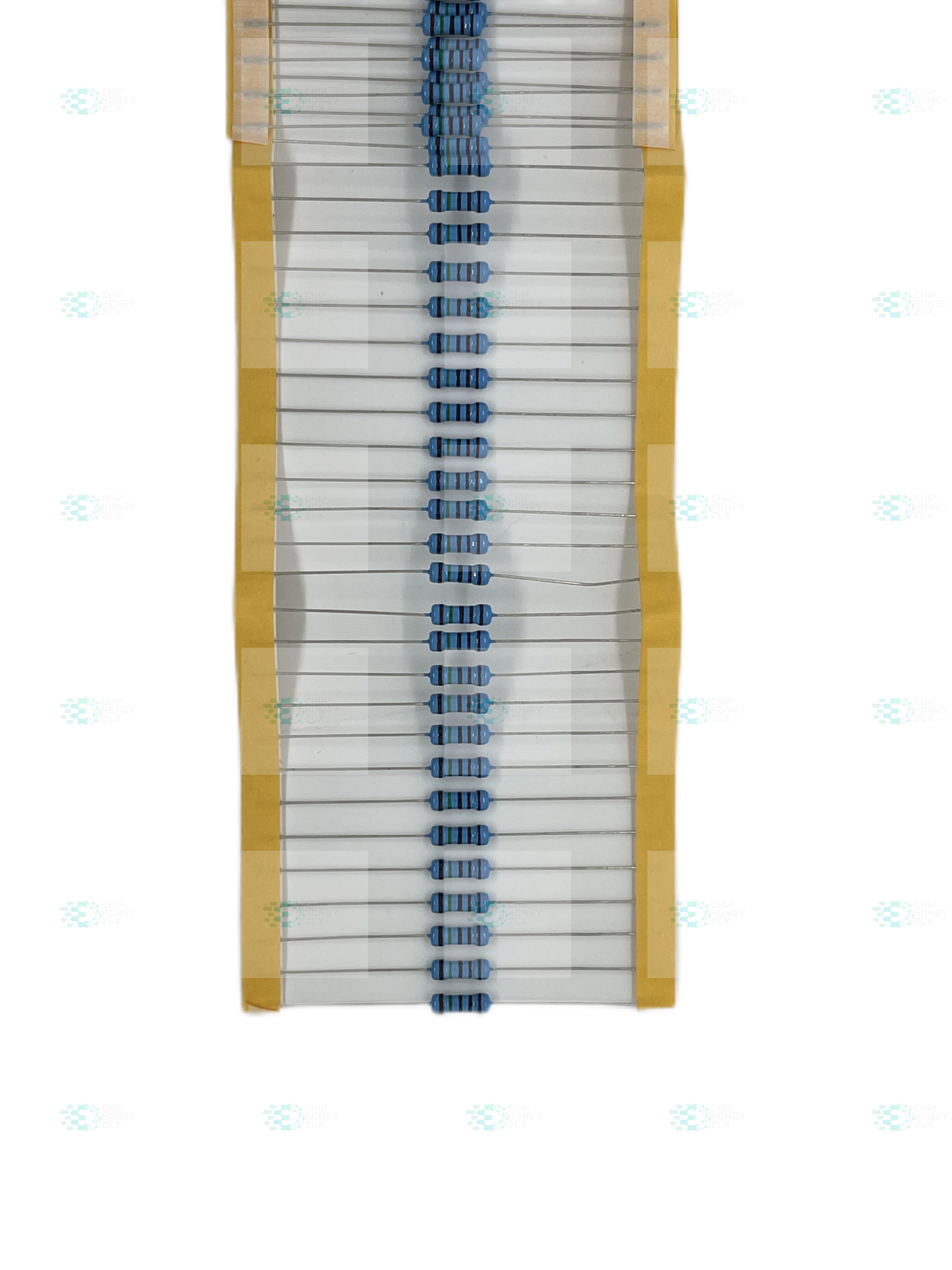 50pcs/lot 1/2W 0.5W 1R~1M 1% Metal film resistor 100R 220R 1K 1.5K 2.2K 4.7K 10K 22K 47K 100K 100 220 1K5 2K2 4K7 ohm resistance