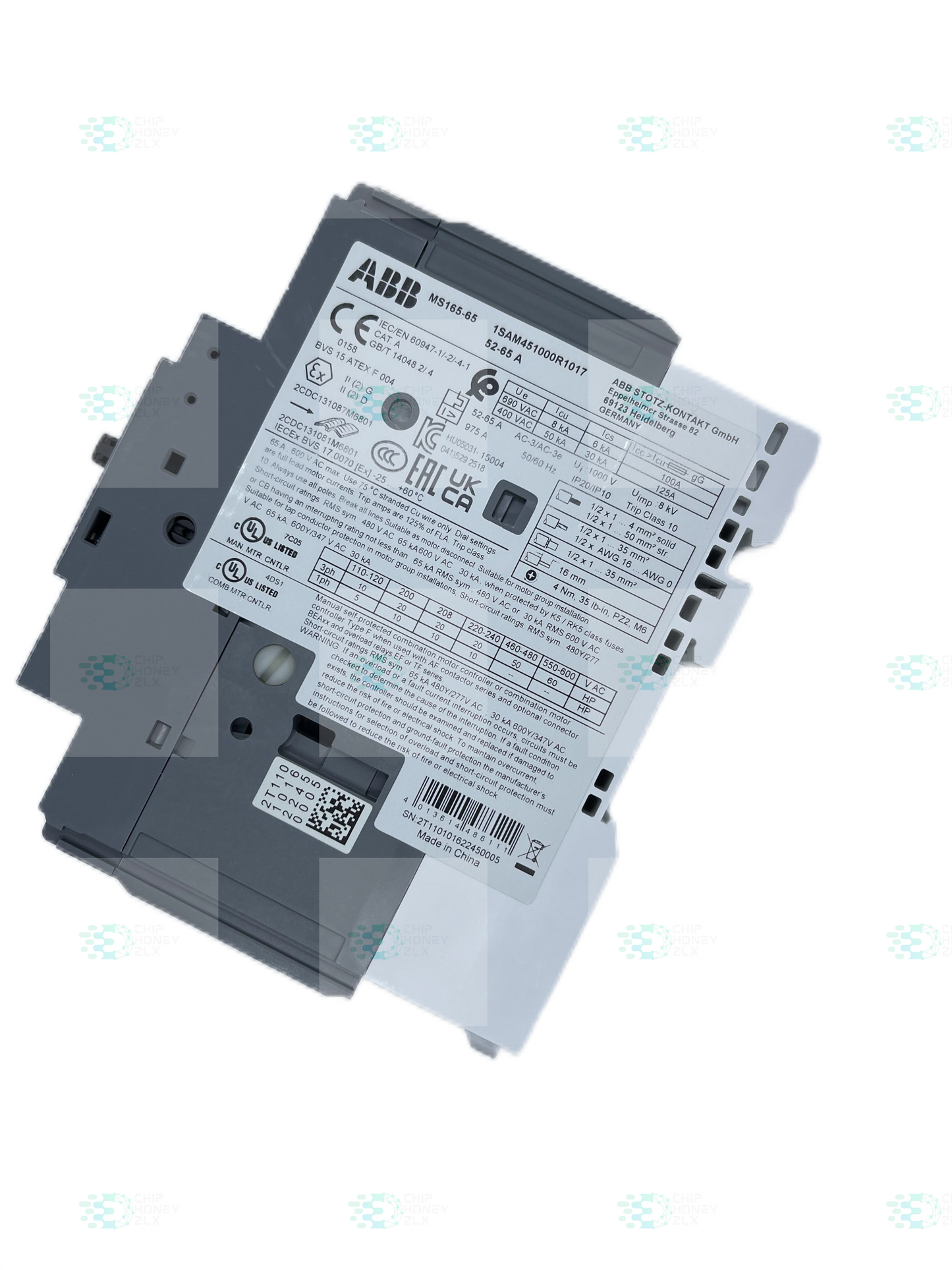 1SAM451000R1017 MS165-65 25KA