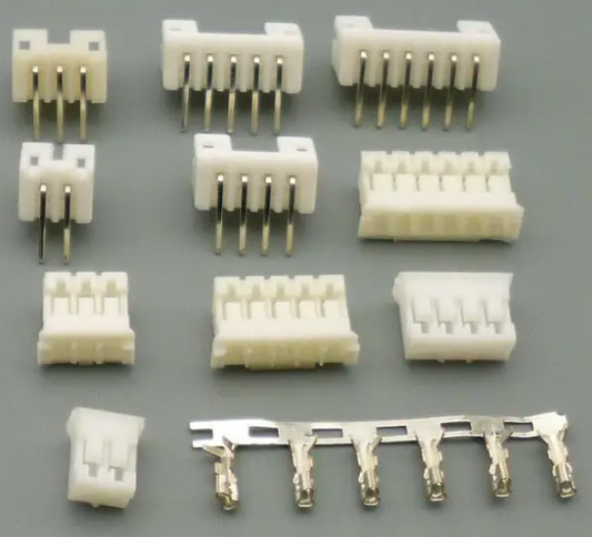 100pcs/Lot Connector leads Header 2.00mm bend leg PH 2P 3P 4P 5P 6P 7P 8P 9P 10P Kit Housing Pin header Terminal 